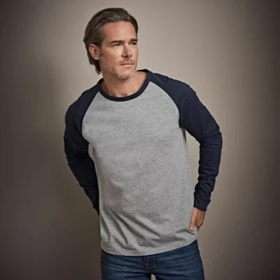 Art.116.54 T-shirt męski z długiem rękawem